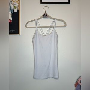 Lululemon Free To Be Tank *Nulu in White